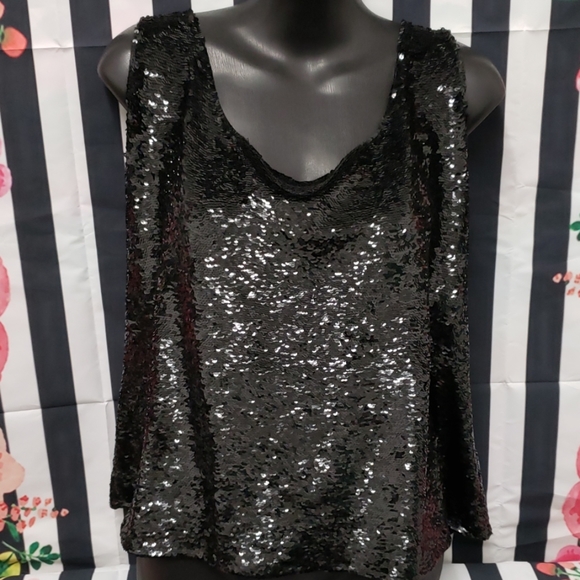 sequin top size 22